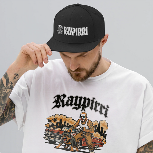 Raypirri Snapback Hat – Grim Reaper Logo Streetwear Cap
